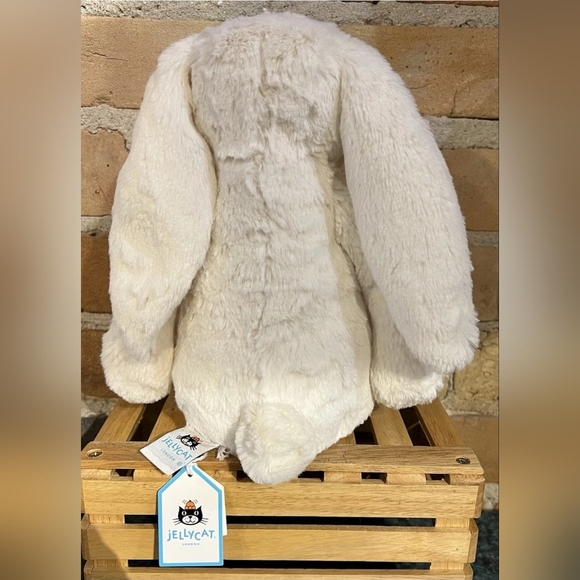 Authentic - Jellycat Bashful Twinkle Bunny/Medium Rare HTF - Picture 3 of 4